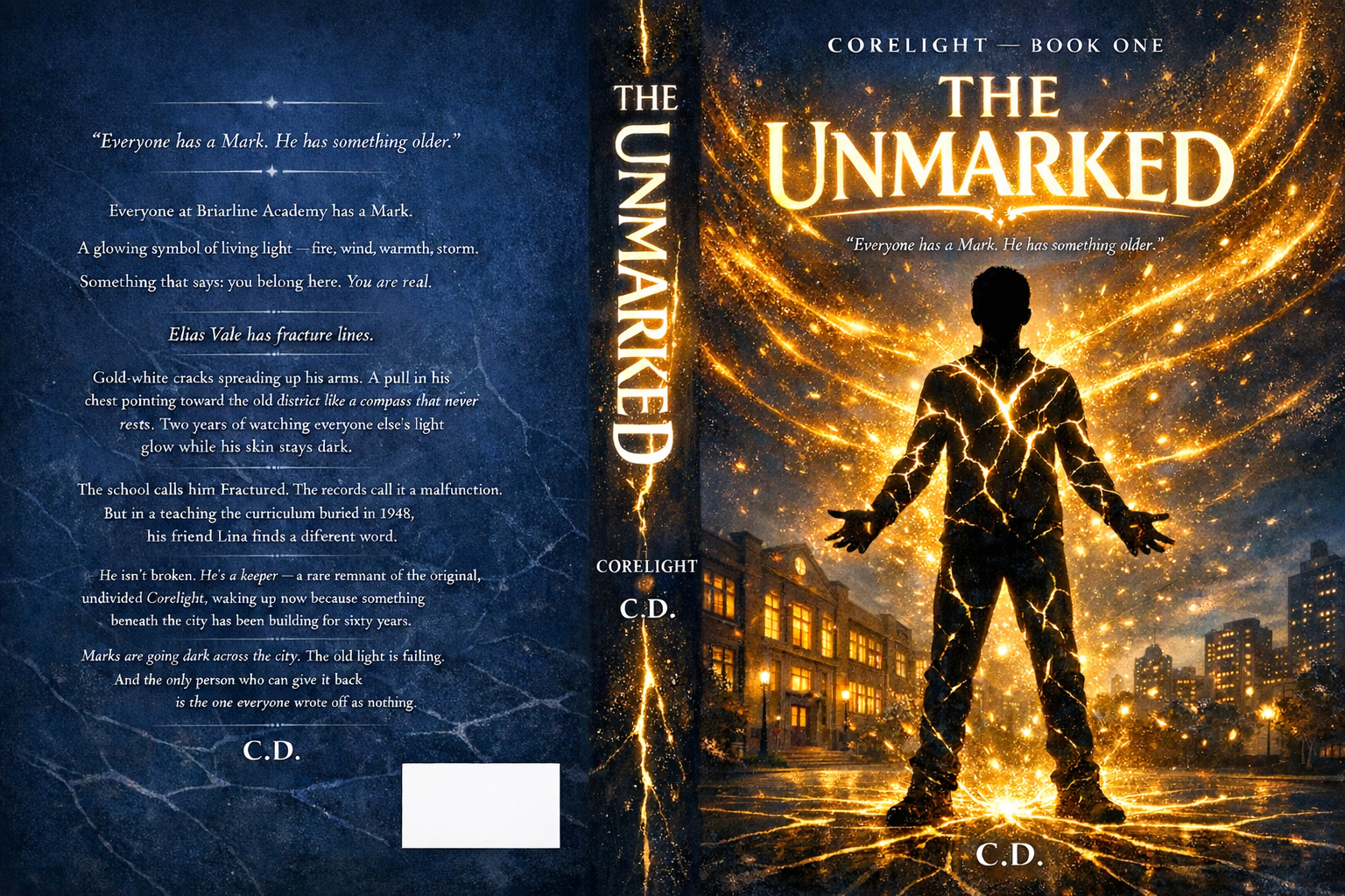 The Unmarked — Corelight Book One paperback cover
